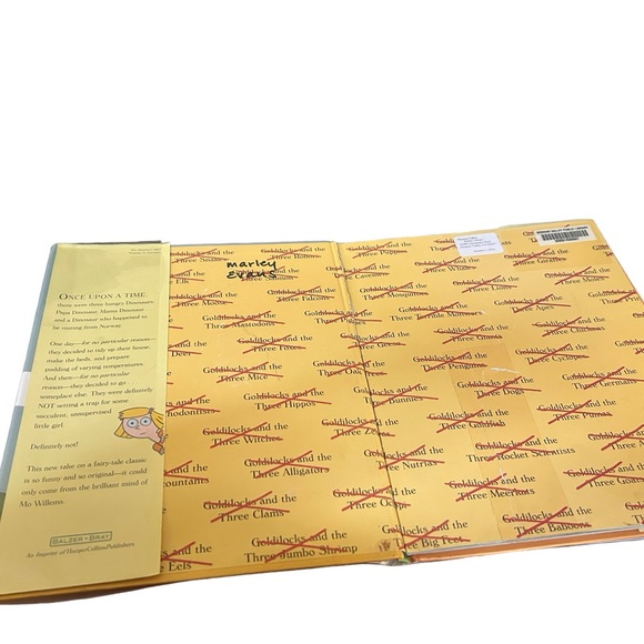 Goldilocks and the three dinosaurs - Picture 2 of 3